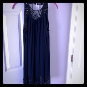 Navy Blue evening dress